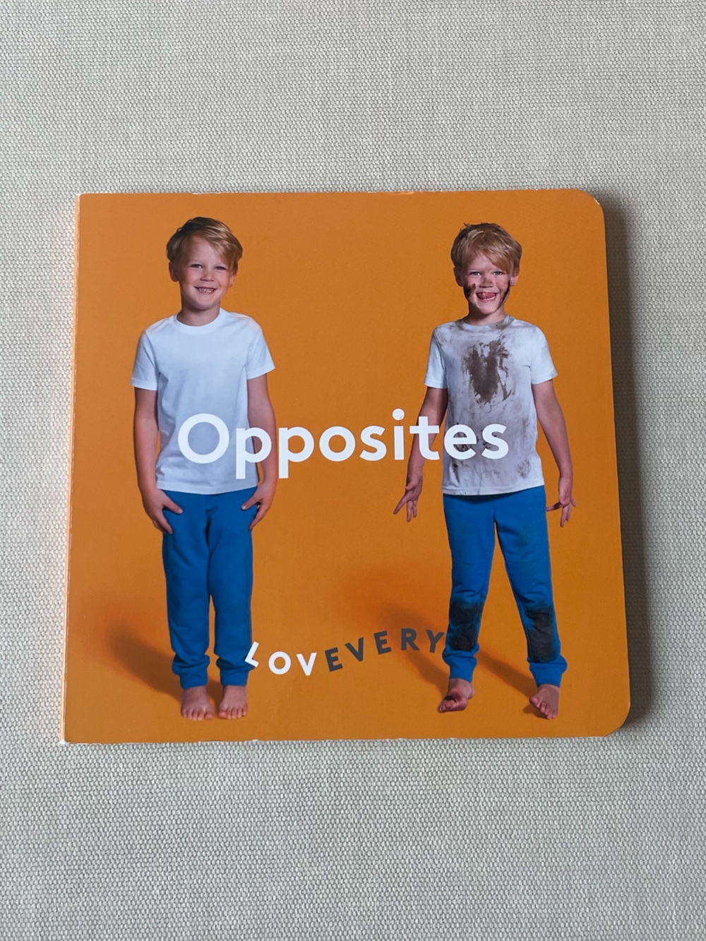 Lovevery ‘Opposites’ Board Book - Month 17-18